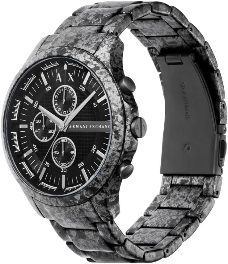 A|X Armani Exchange Chronograph Watch for Men; Men's Watch with Leather, Stainless Steel or Silicone Band