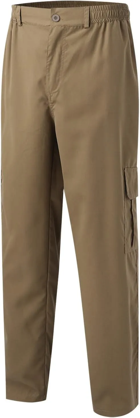 Big and Tall Cargo Pants for Men Sweatpants for Men Bottom Drawstring Baggy Joggers Men's Tactical Cargo Joggers Pant