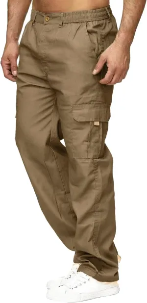 Big and Tall Cargo Pants for Men Sweatpants for Men Bottom Drawstring Baggy Joggers Men's Tactical Cargo Joggers Pant