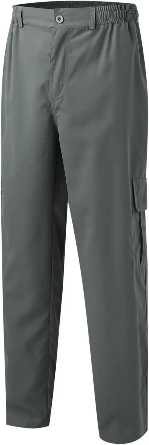 Big and Tall Cargo Pants for Men Sweatpants for Men Bottom Drawstring Baggy Joggers Men's Tactical Cargo Joggers Pant