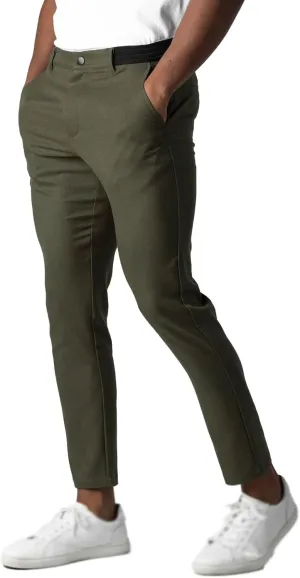Bizgent Pants, Men's Skinny Fit Stretch Pant, Men's Chinos, Elastic Slim fit Pants Casual Pants