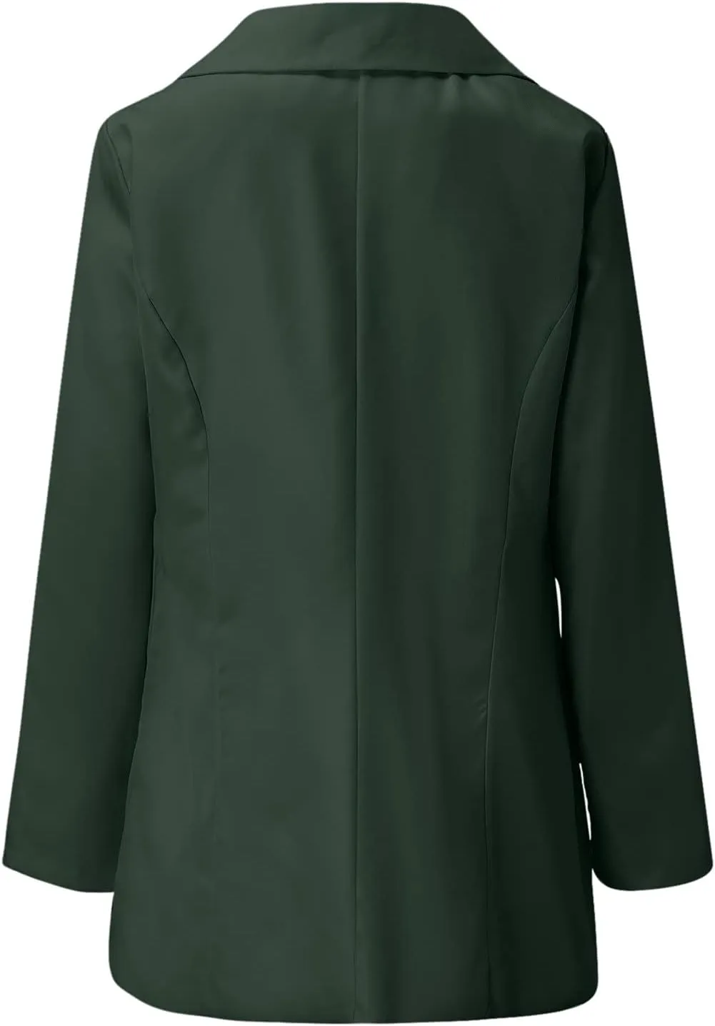 Blazers for Women 2024 Lightweight Open Front Cardigan Shirts Fall Fashion Business Outfits Long Sleeve with Pockets