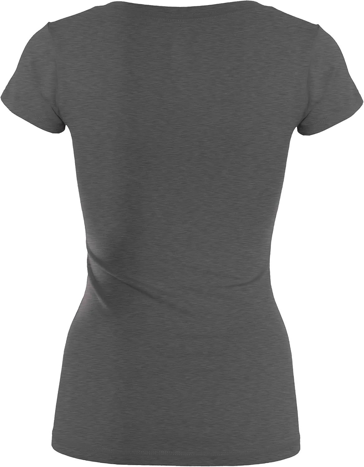 Bozzolo Women's Plain Basic V Neck Short Sleeve Cotton T-Shirts