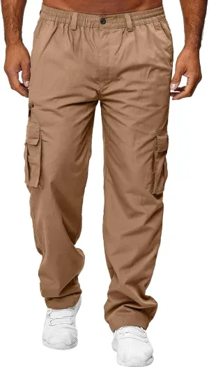 Cargo Pants for Men Big and Tall Sweatpants Work Pants for Men with Pockets Mens Joggers Mens Fashion Joggers Sports