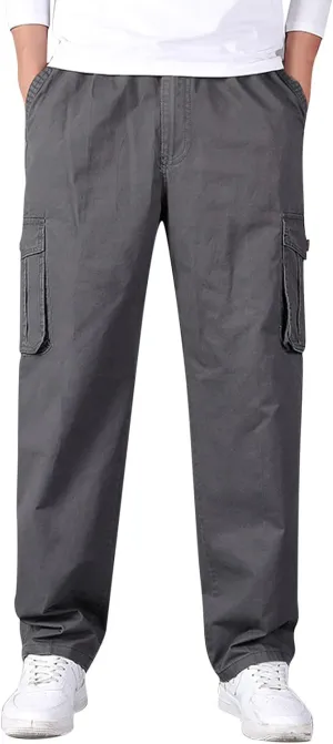 Cargo Pants for Men Joggers Tall Mens Joggers Sweatpants Slim Fit Mens Athletic Jogger Pants with Pockets for Running