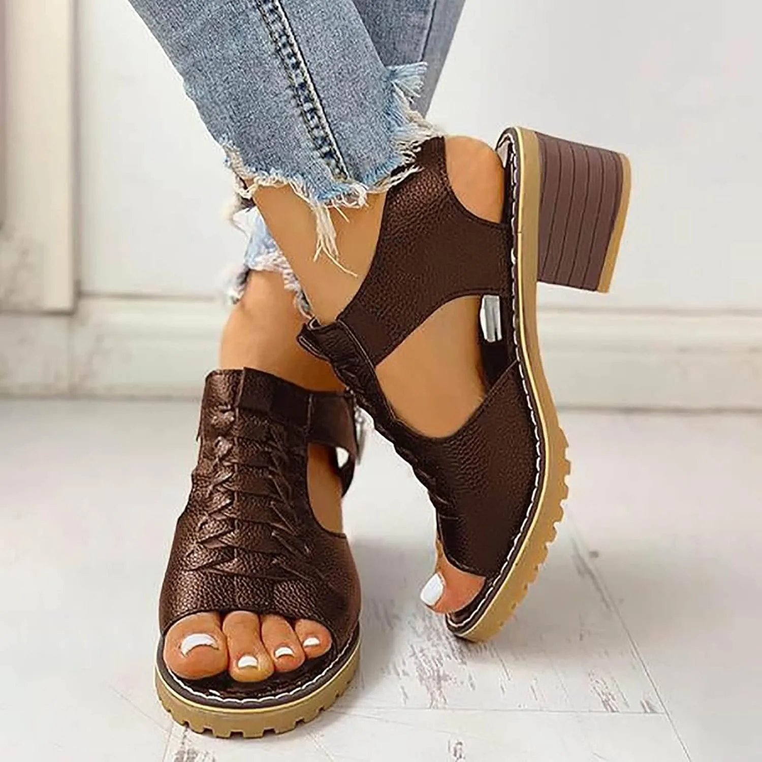 Cathalem Summer Sandals for Women 2024, Dotmalls Women's Comfy Orthotic Sandals, Libiyi Shoes for Women