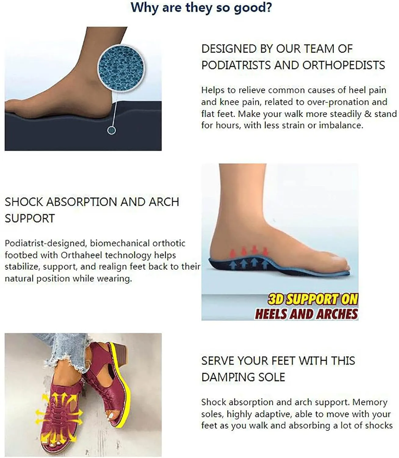 Cathalem Summer Sandals for Women 2024, Dotmalls Women's Comfy Orthotic Sandals, Libiyi Shoes for Women