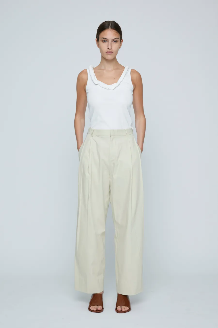 Charlie Trouser Stone