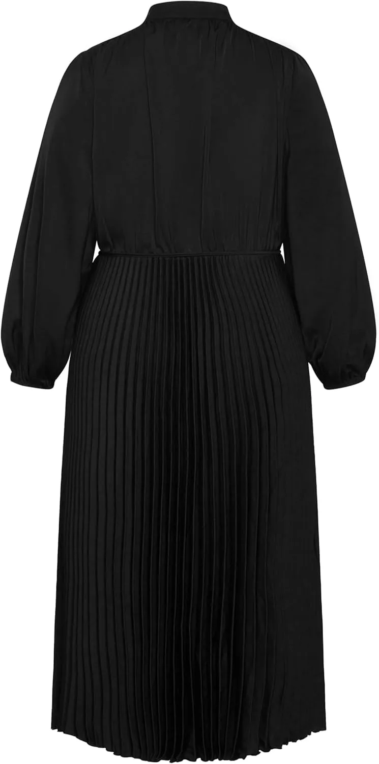 City Chic Plus Size Halle Black Dress