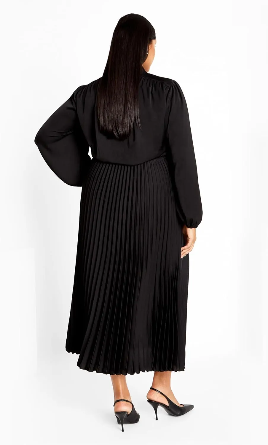 City Chic Plus Size Halle Black Dress