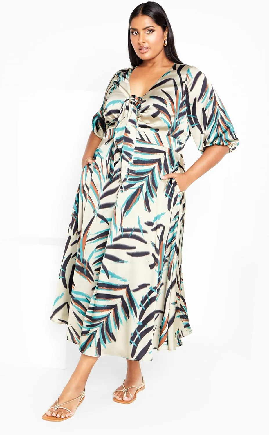 City Chic Women's Leanna Maxi Dress
