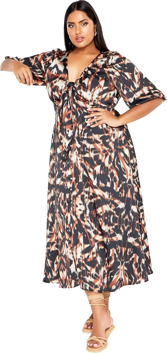 City Chic Women's Leanna Maxi Dress