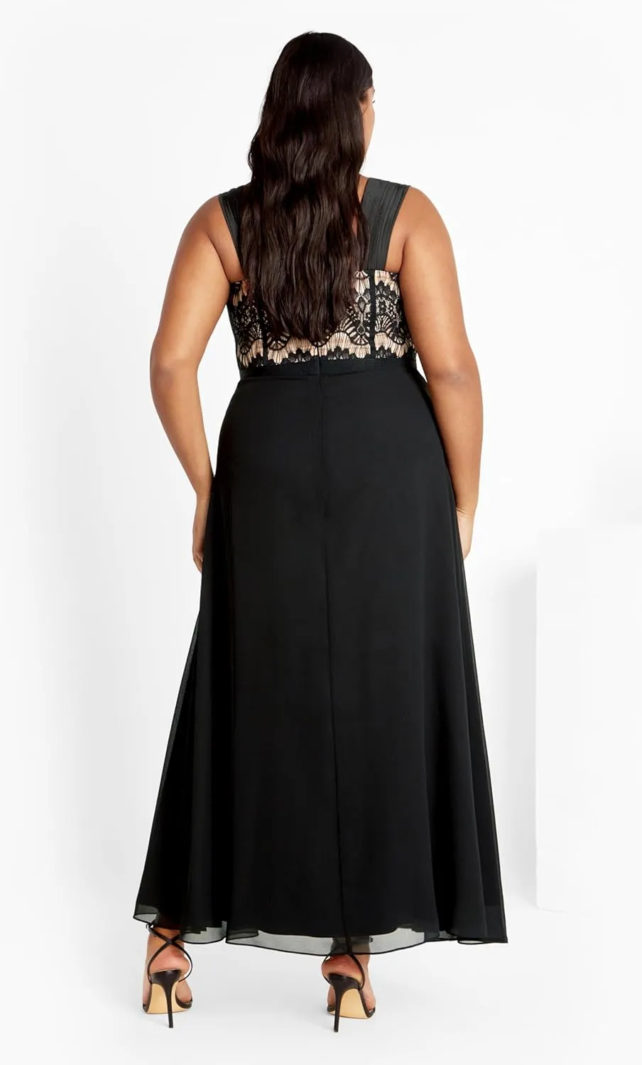 City Chic Women's Maxi Dress-Sweet Evie