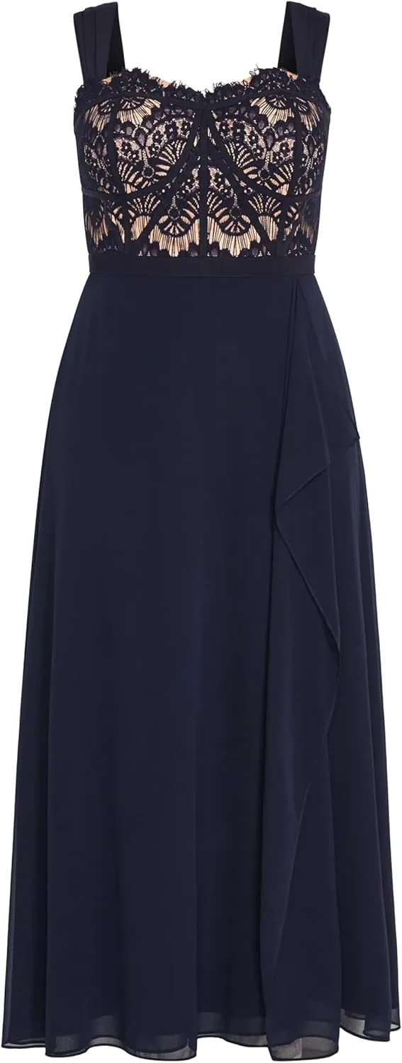 City Chic Women's Maxi Dress-Sweet Evie