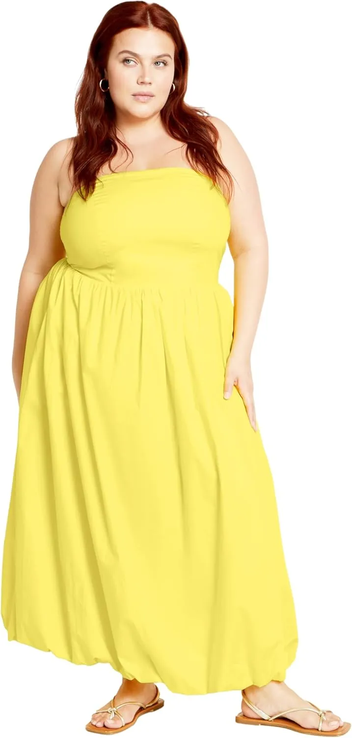 City Chic Women's Plus Size Alina Maxi Dress