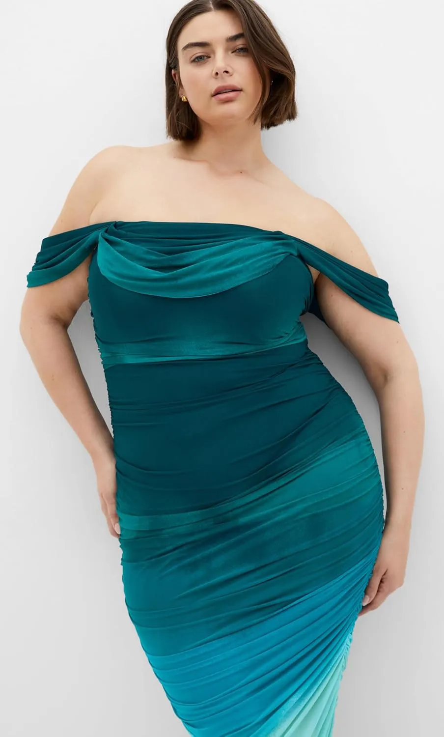City Chic Women's Plus Size Dress-Alyssa Print