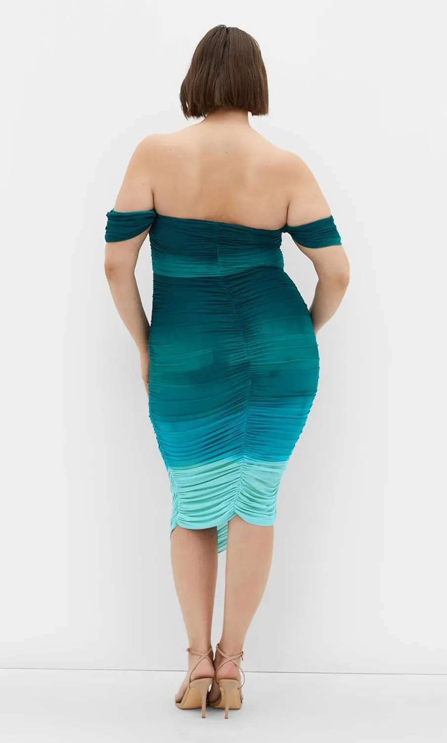 City Chic Women's Plus Size Dress-Alyssa Print