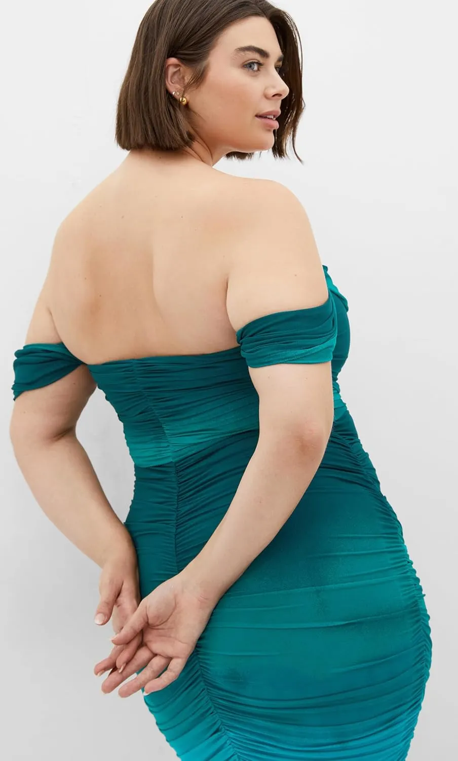City Chic Women's Plus Size Dress-Alyssa Print