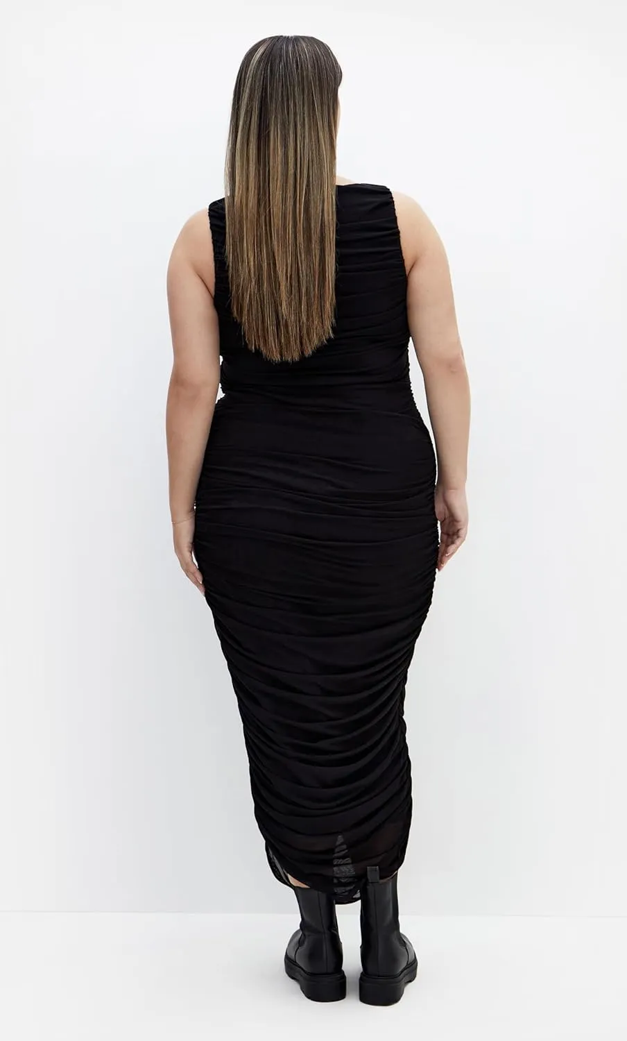 City Chic Women's Plus Size Dress Halo Midi