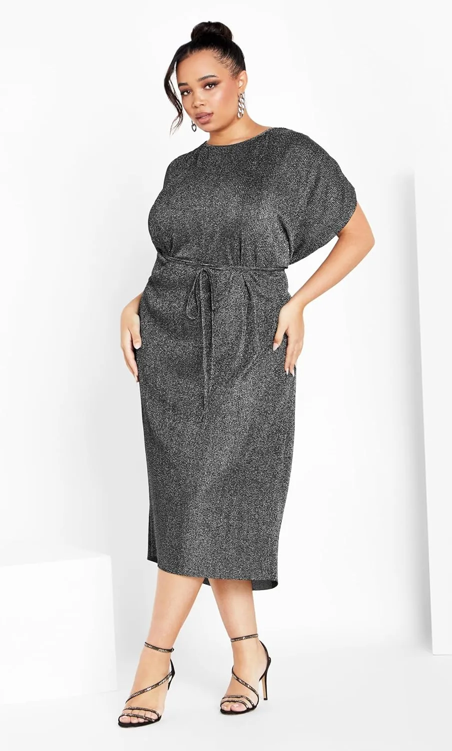 City Chic Women's Plus Size Dress - Luxe Shine