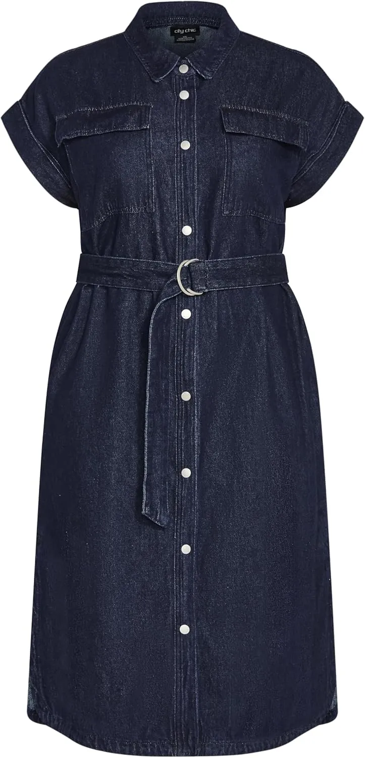 City Chic Women's Plus Size Dress-Matila