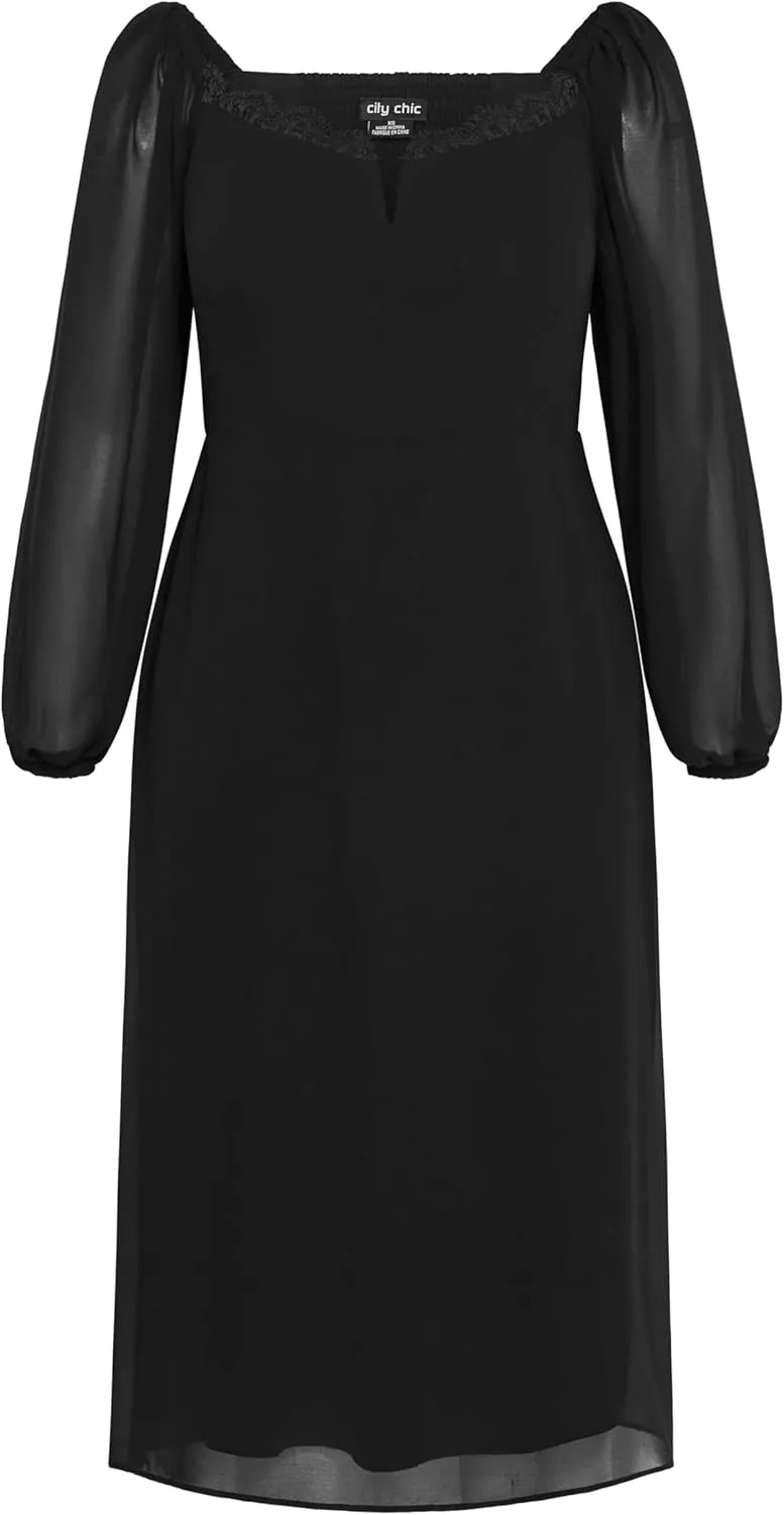 City Chic Women's Plus Size Dress-Orla