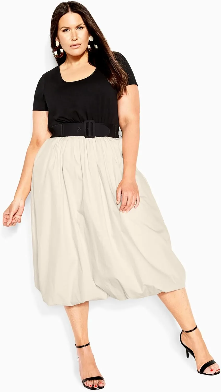 City Chic Women's Plus Size Dress - Paris Days