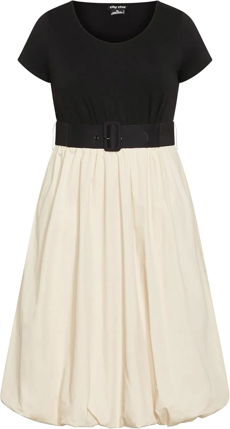 City Chic Women's Plus Size Dress - Paris Days