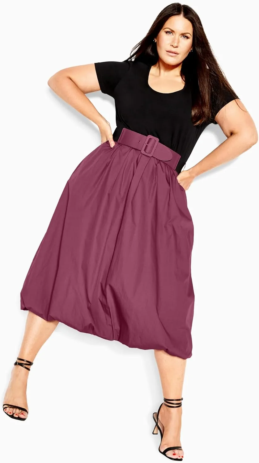 City Chic Women's Plus Size Dress - Paris Days