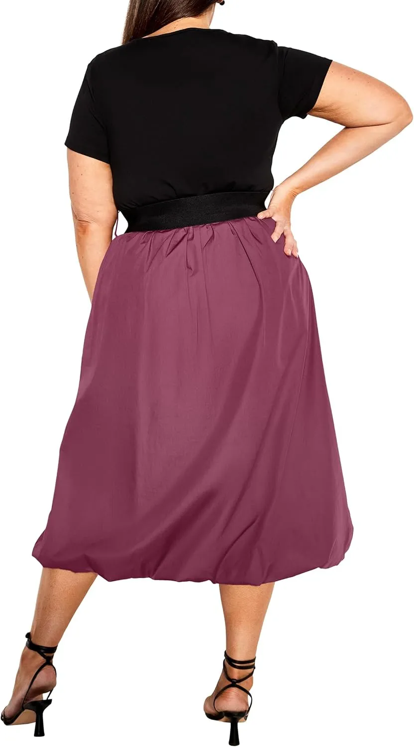 City Chic Women's Plus Size Dress - Paris Days