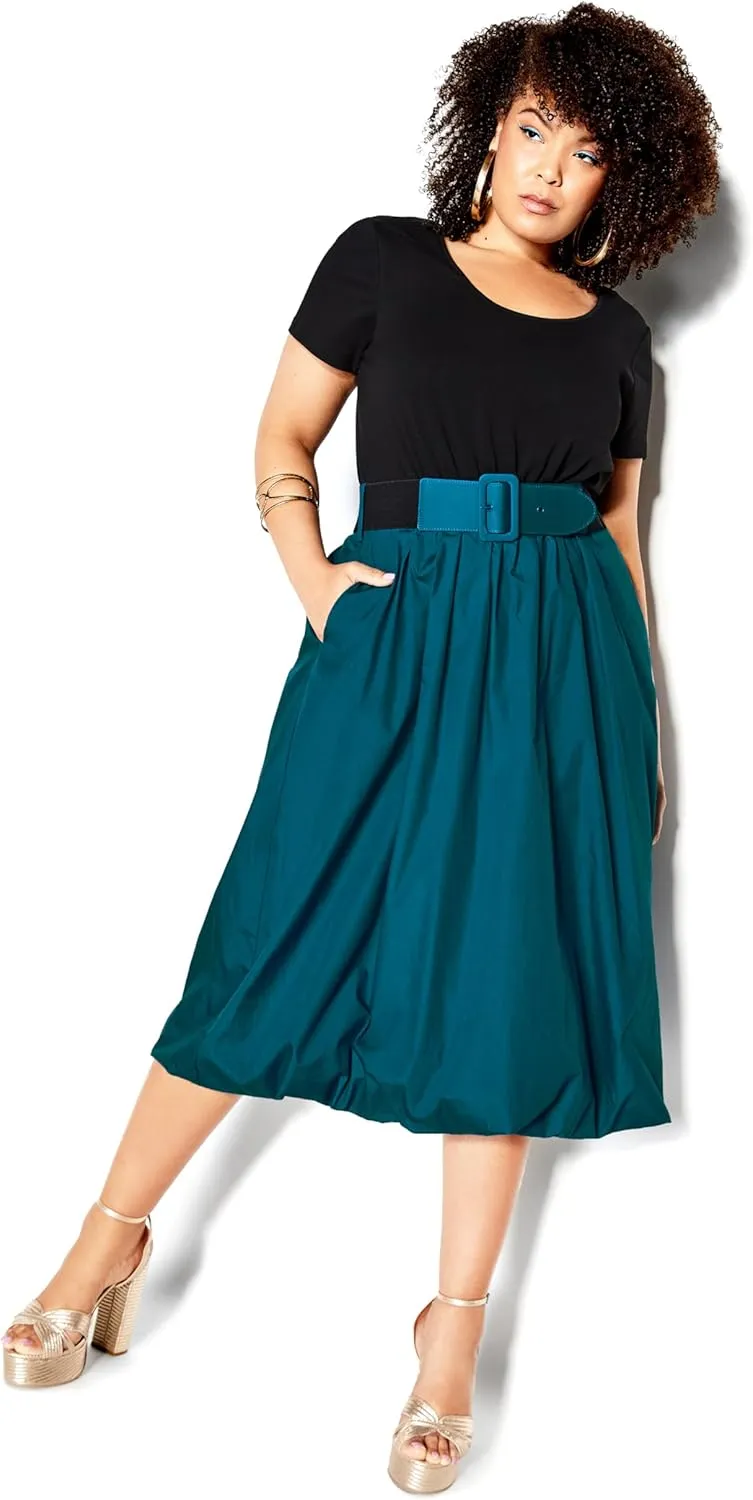 City Chic Women's Plus Size Dress - Paris Days
