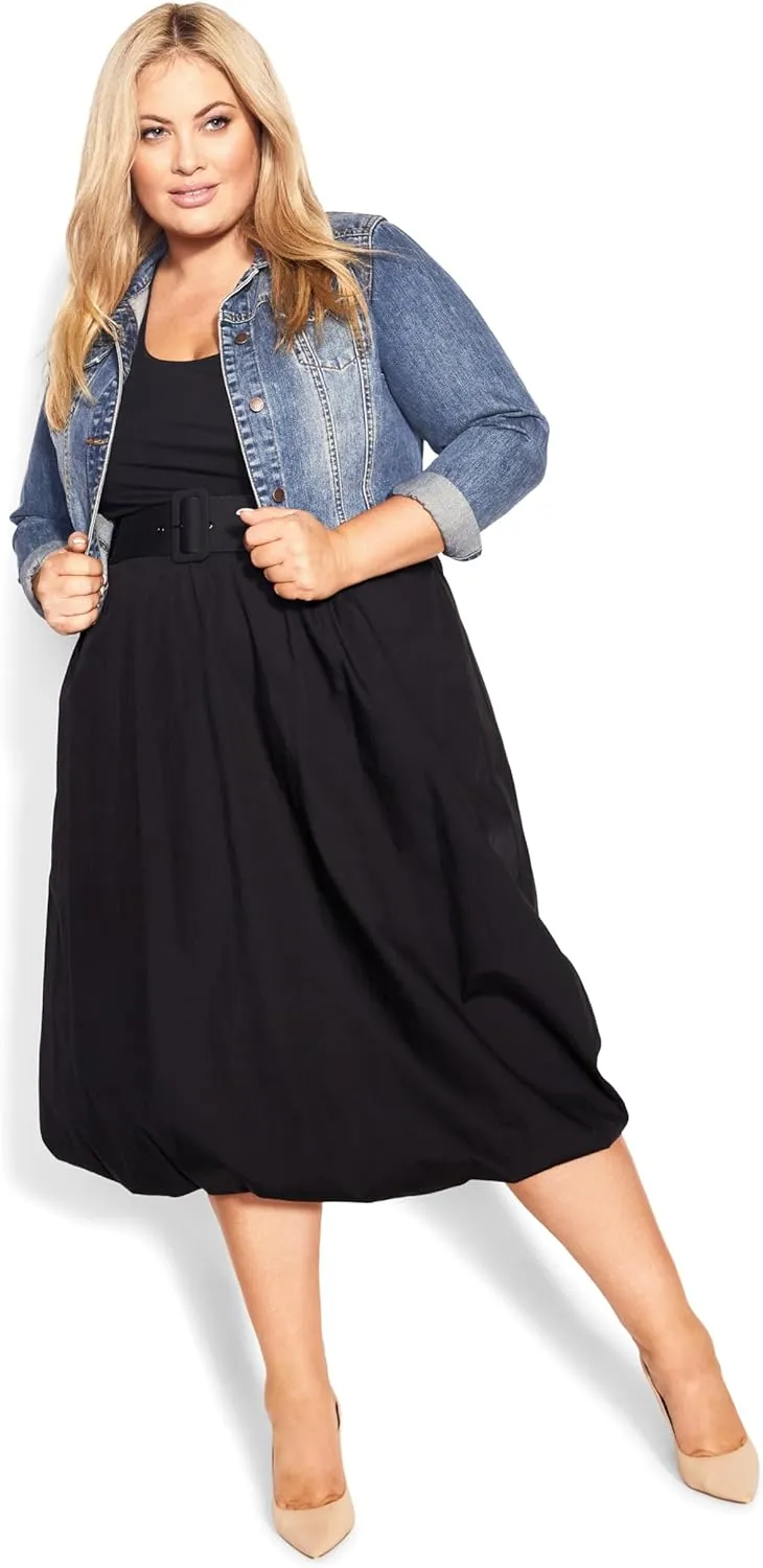 City Chic Women's Plus Size Dress - Paris Days