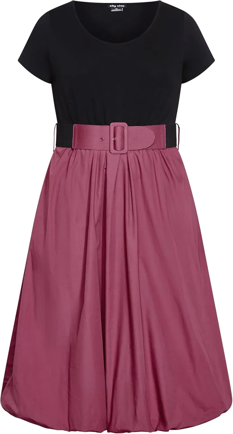 City Chic Women's Plus Size Dress - Paris Days
