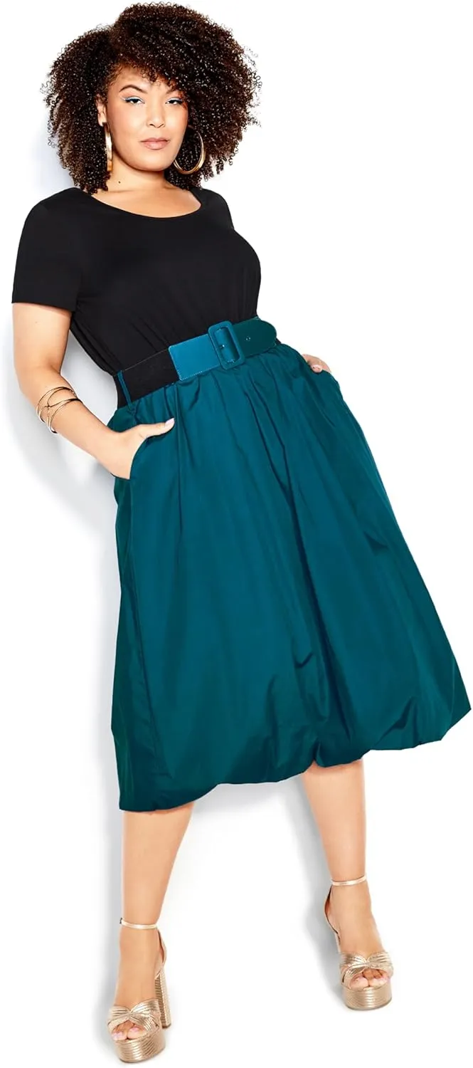 City Chic Women's Plus Size Dress - Paris Days