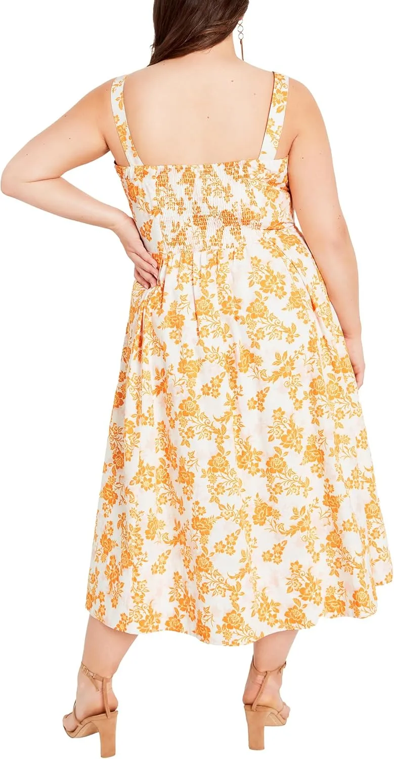 City Chic Women's Plus Size Luiza Daze Dress