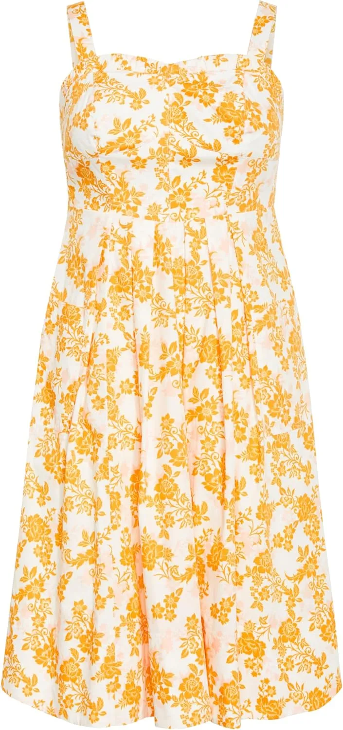City Chic Women's Plus Size Luiza Daze Dress