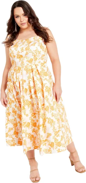 City Chic Women's Plus Size Luiza Daze Dress