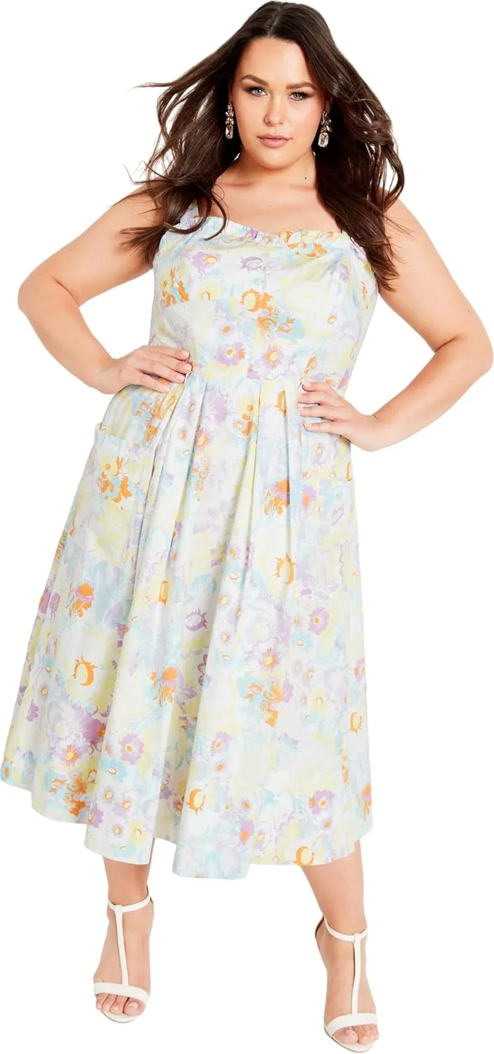 City Chic Women's Plus Size Luiza Dress