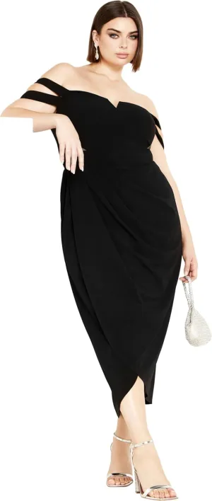 City Chic Women's Plus Size Rosa Love Dress