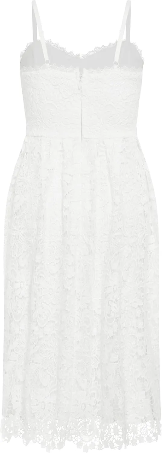 City Chic Women's Plus Size Scarlet Lace Dress