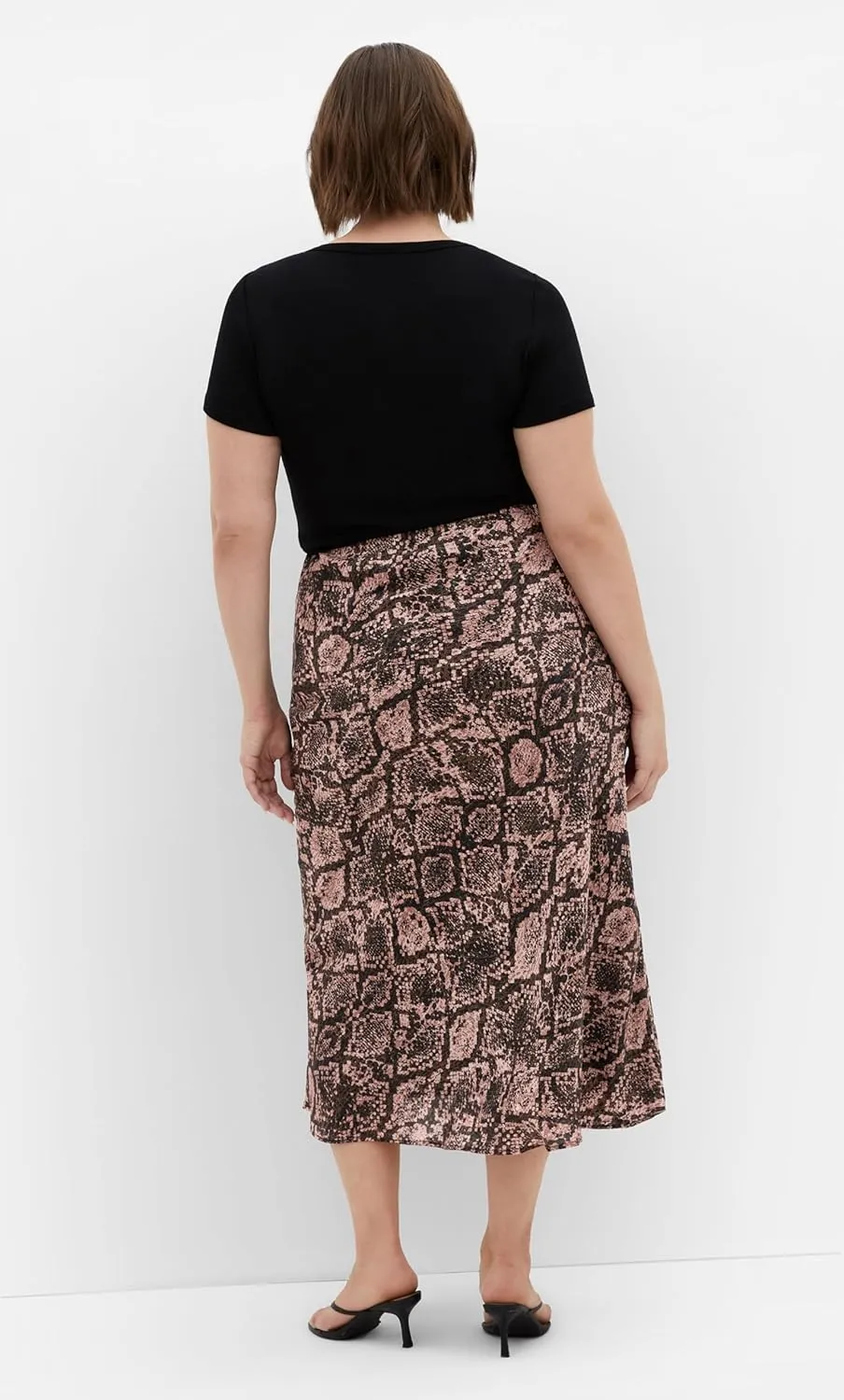 City Chic Women's Plus Size Skirt-Kyra Print