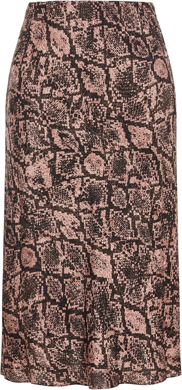 City Chic Women's Plus Size Skirt-Kyra Print