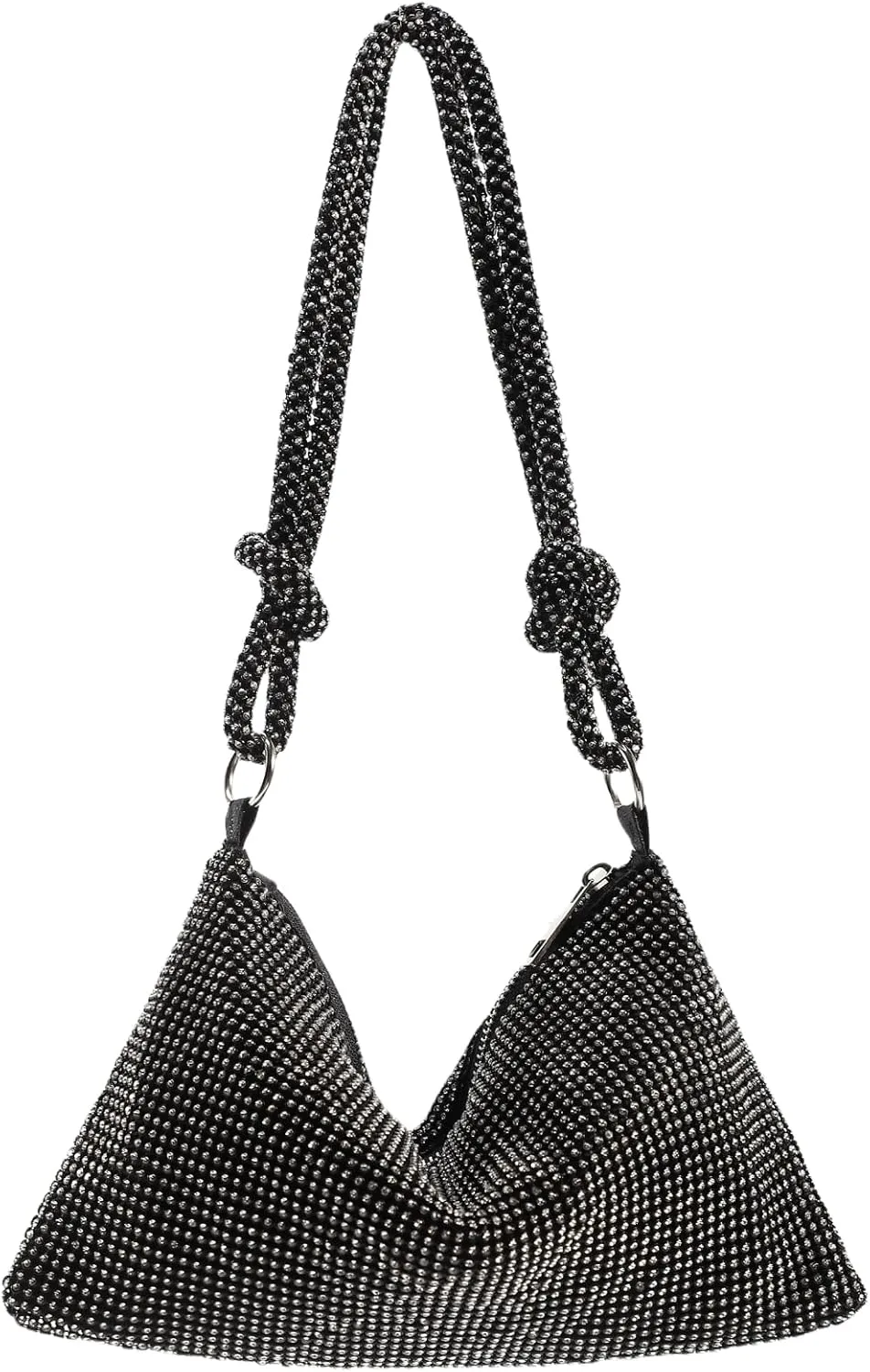 Crismade Women's Evening Handbags, Rhinestone Evening Bags for Women, Clutch Purses Handbags for Ladies Wedding Party