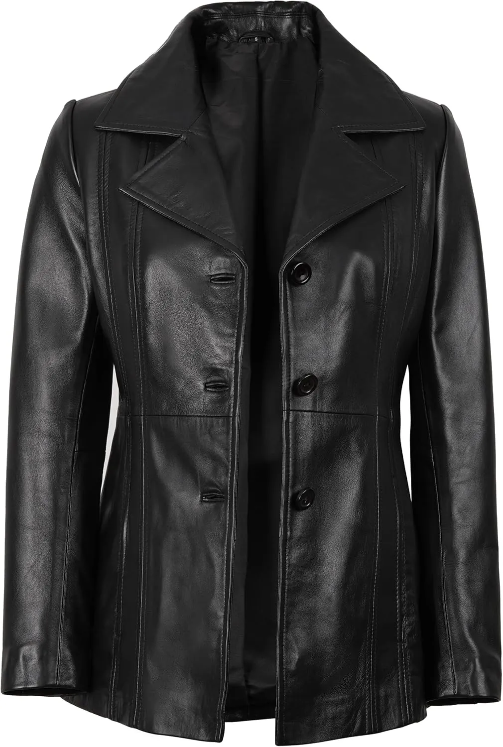 fjackets Leather Blazers For Women - Blazers For Women Business Casual - Real Lambskin Blazer Jackets For Women's