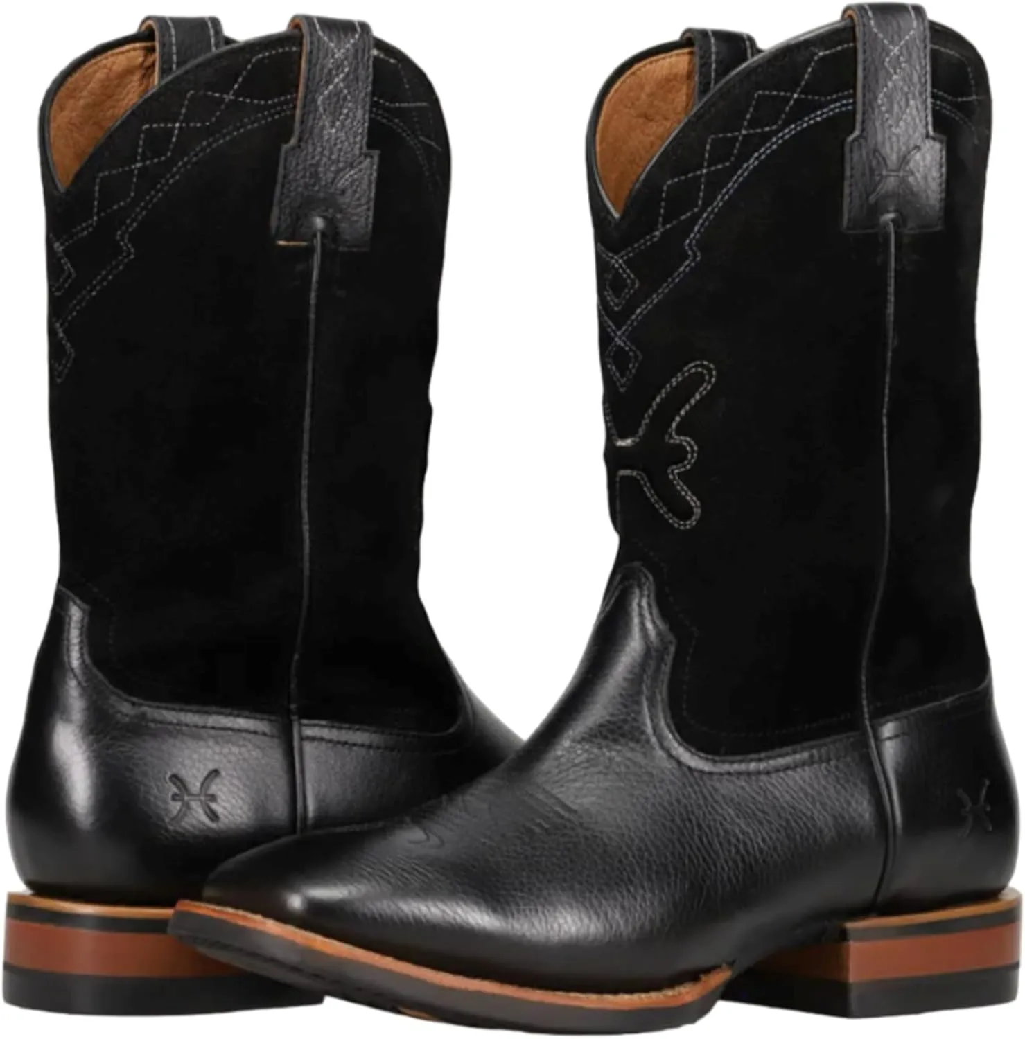 Frye Men's Hauser Logo Stitch Western Boot