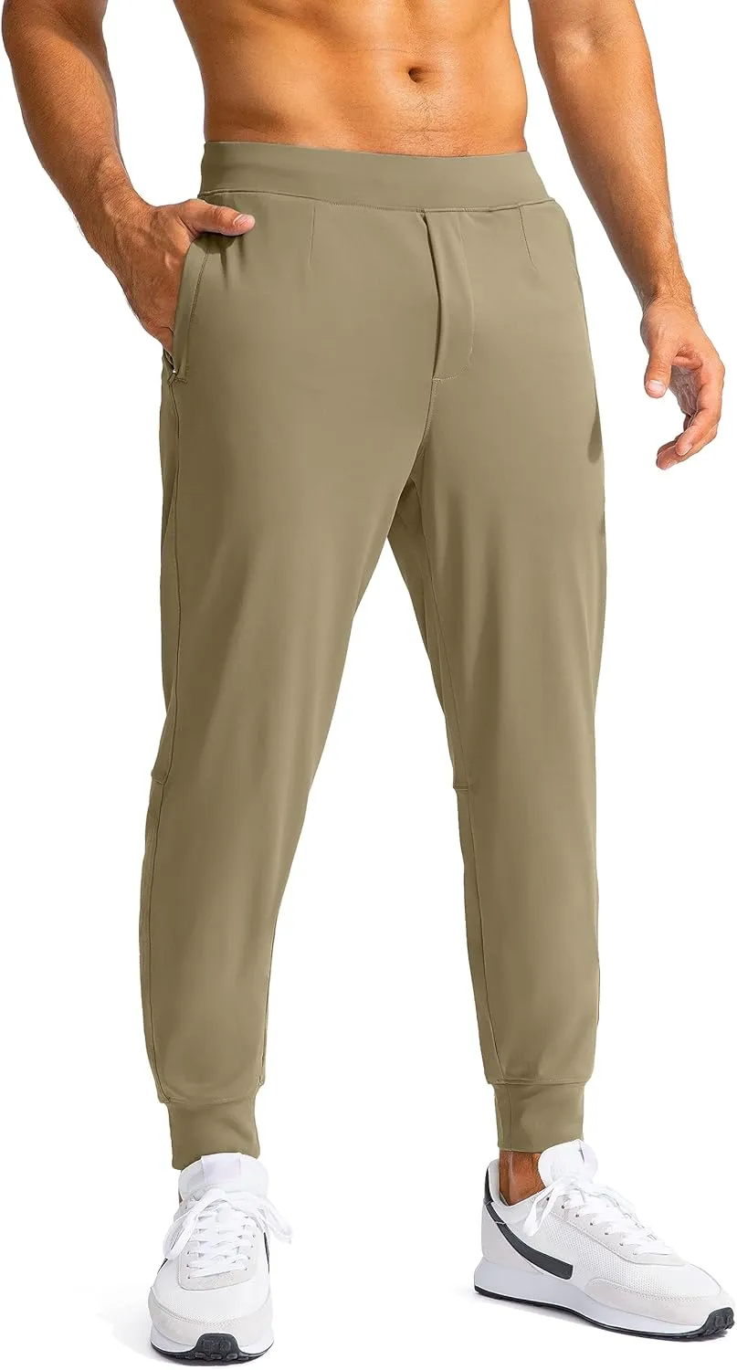 G Gradual Men's Golf Joggers Pants with Zipper Pockets Stretch Sweatpants Slim Fit Track Pants Joggers for Men Work Running