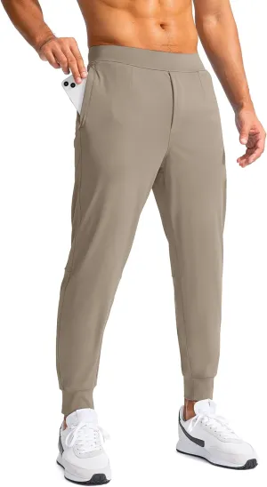 G Gradual Men's Golf Joggers Pants with Zipper Pockets Stretch Sweatpants Slim Fit Track Pants Joggers for Men Work Running