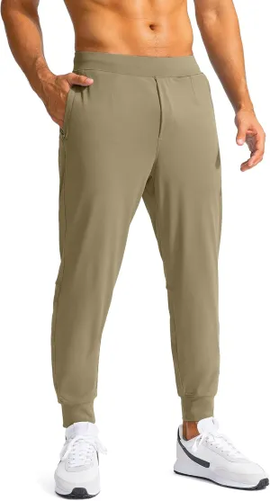 G Gradual Men's Golf Joggers Pants with Zipper Pockets Stretch Sweatpants Slim Fit Track Pants Joggers for Men Work Running
