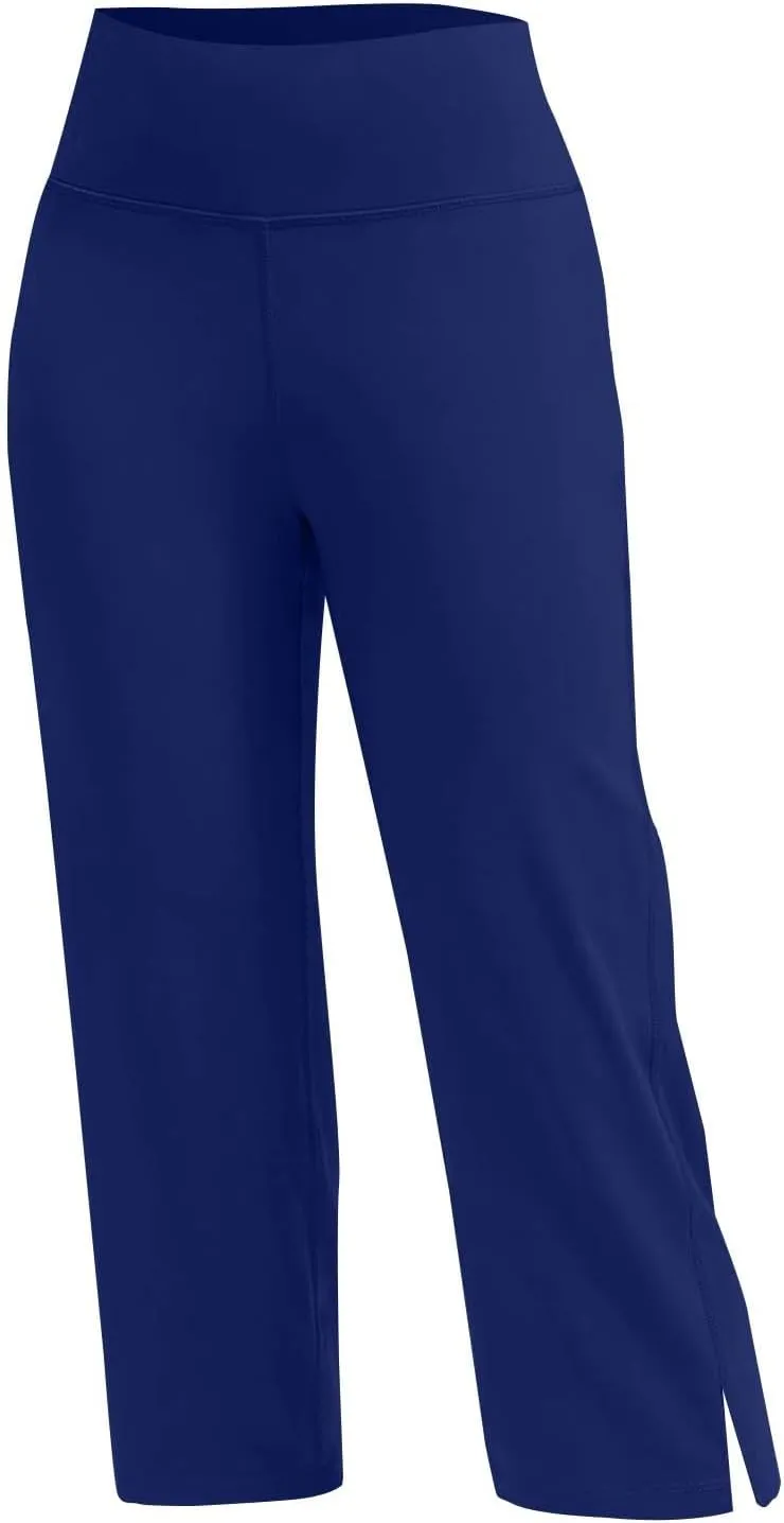 GIERIDUC Pull On Capris for Women Dressy Casual Stretch Lightweight Capri Elastic High Waist Lounge Pants Summer Yoga Shorts