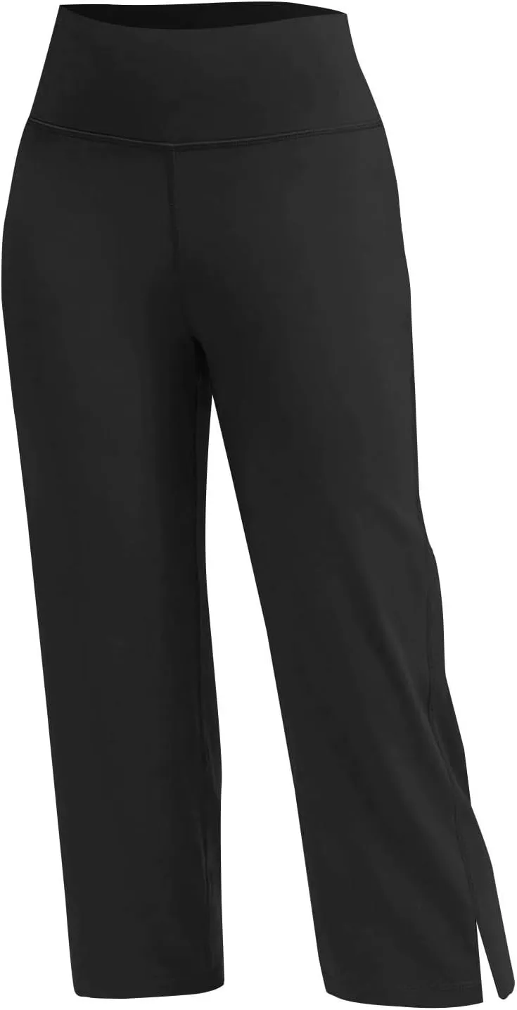 GIERIDUC Pull On Capris for Women Dressy Casual Stretch Lightweight Capri Elastic High Waist Lounge Pants Summer Yoga Shorts